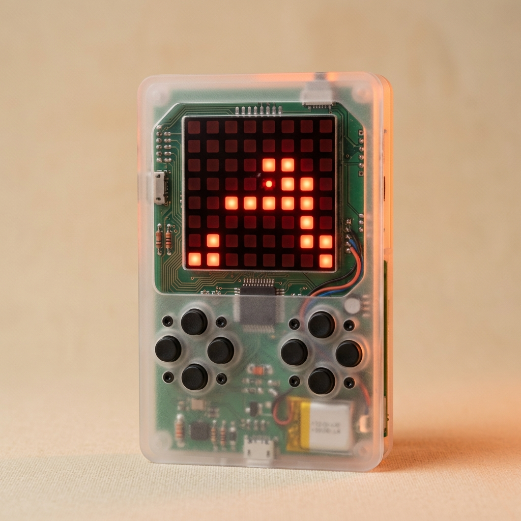 PixelPlay™ Retro-Konsole – DIY Löt-Bausatz